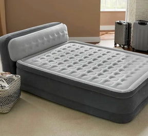 Colchão Inflável com Cabeceira de Brinde - 110V ou 220V